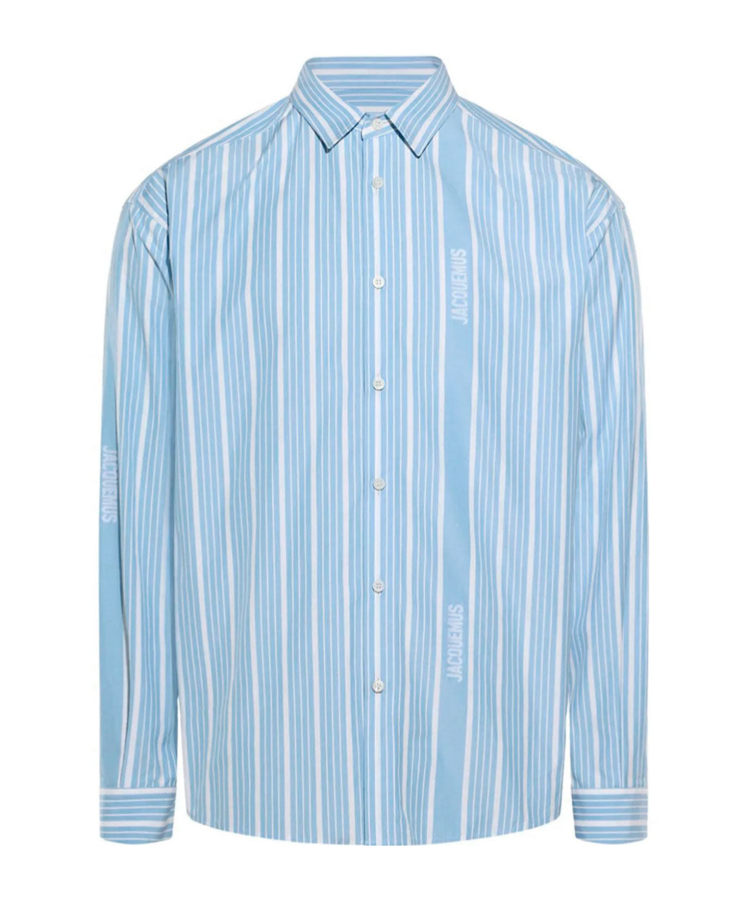 Jacquemus La Chemise Simon Logo Striped Shirt