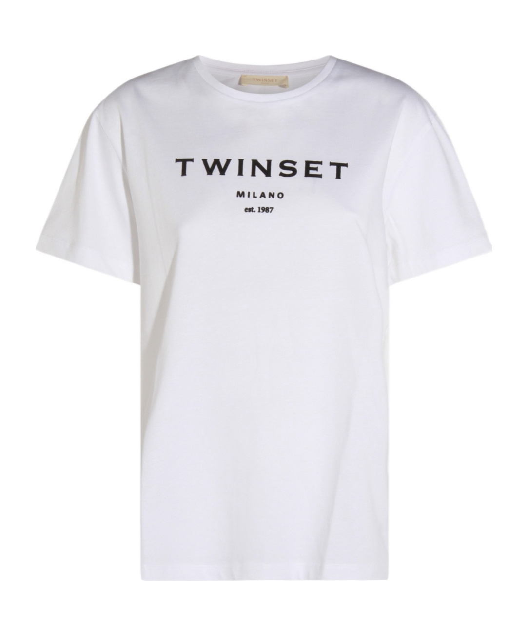 Twinset Logo Print T-shirt In White