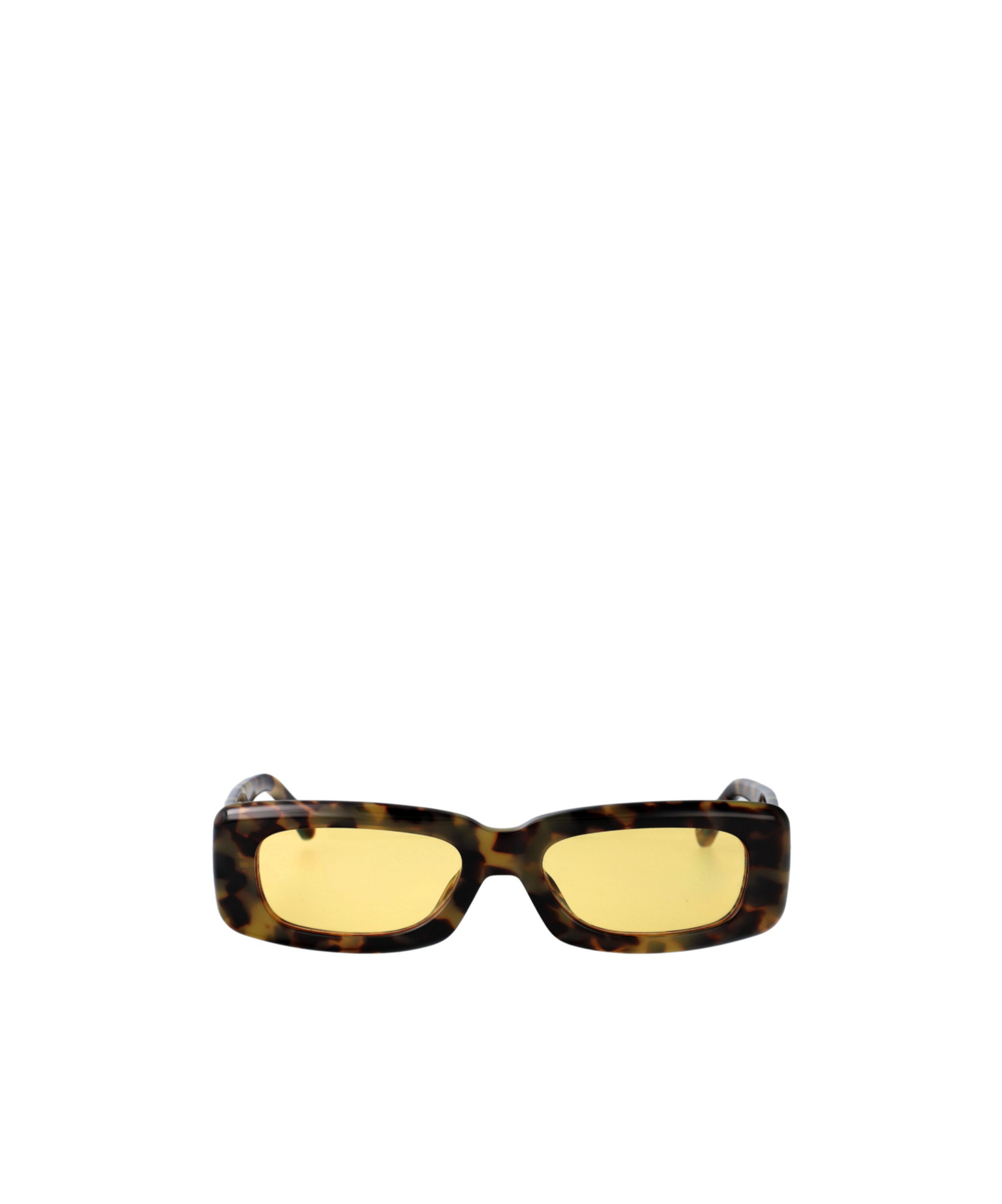 Attico Mini Marfa Sunglasses In Yellow