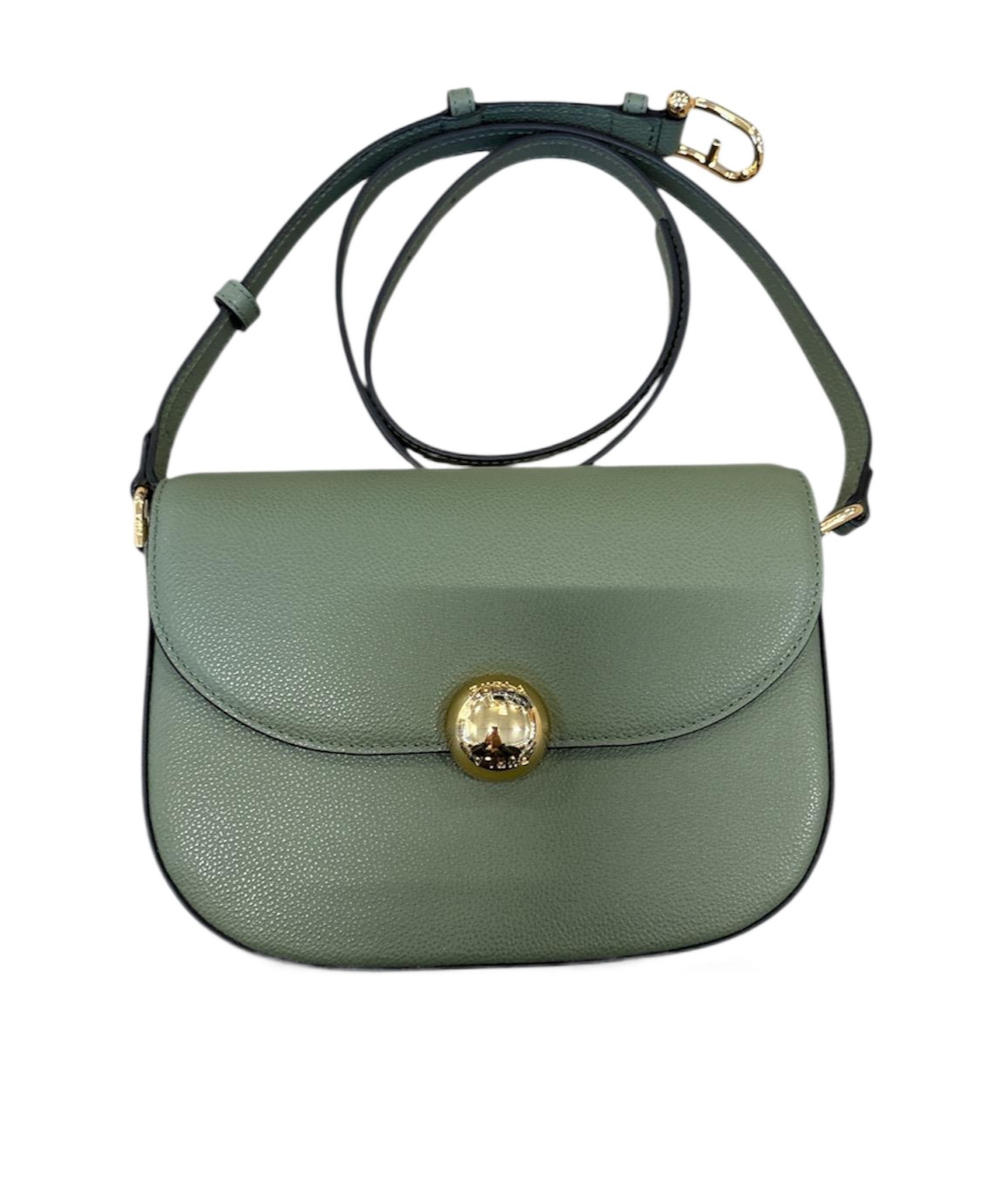 Furla Flip-top Shoulder Bag In Green