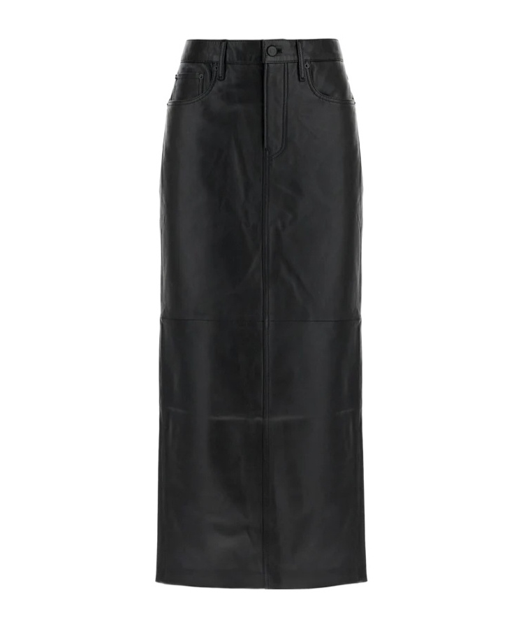 Wardrobe.nyc Straight Pencil Skirt With Belt Loops