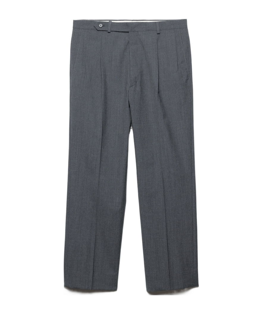 Prada Wool Pants In Gray