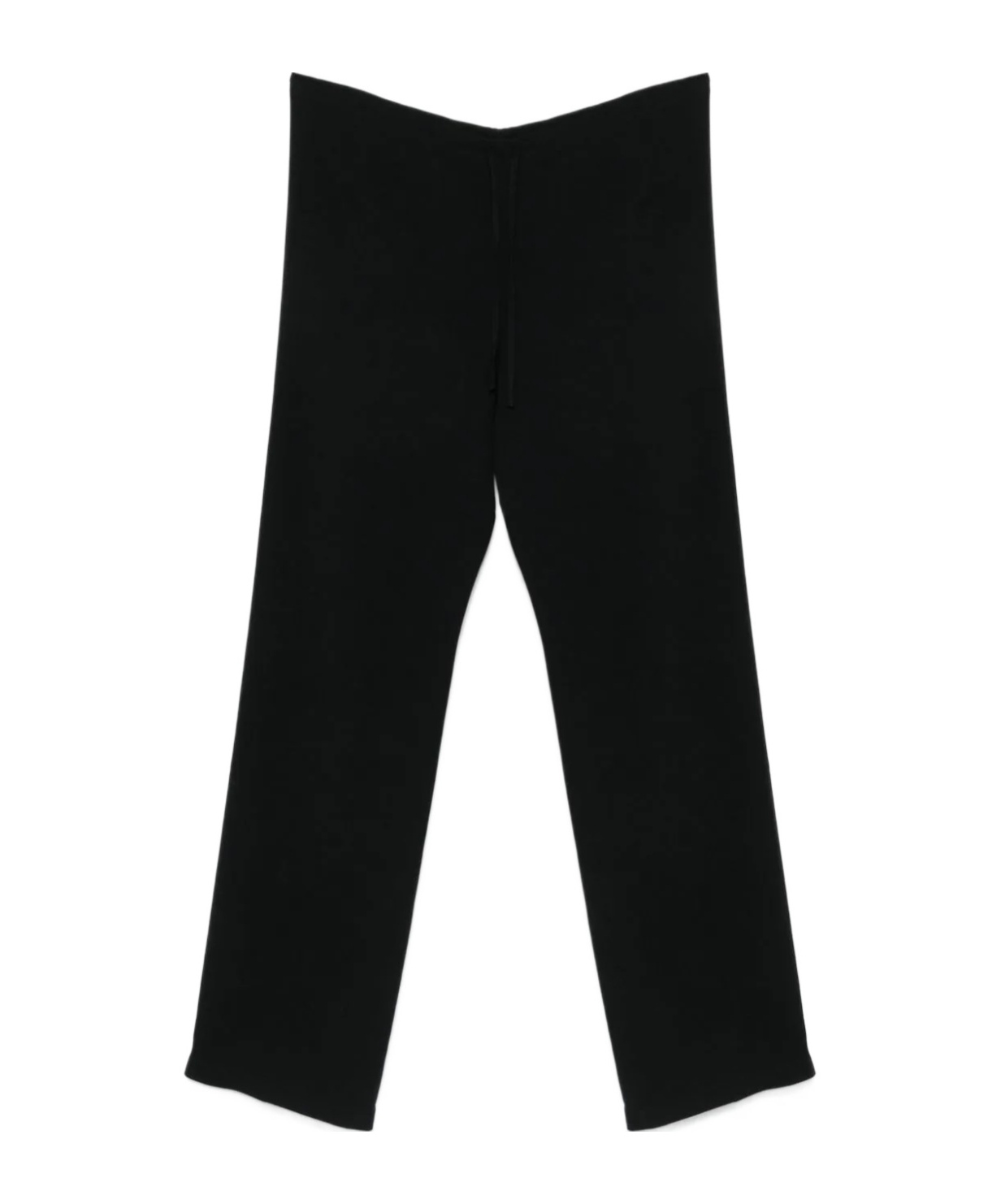 Dries Van Noten Elastic Waist Casual Pants In Black