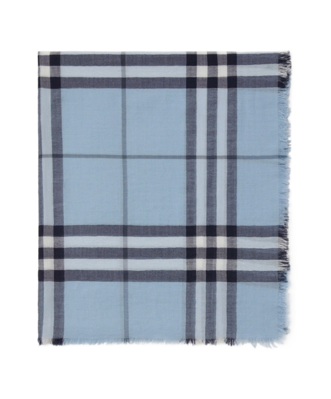 Burberry Checked Wool Scarf