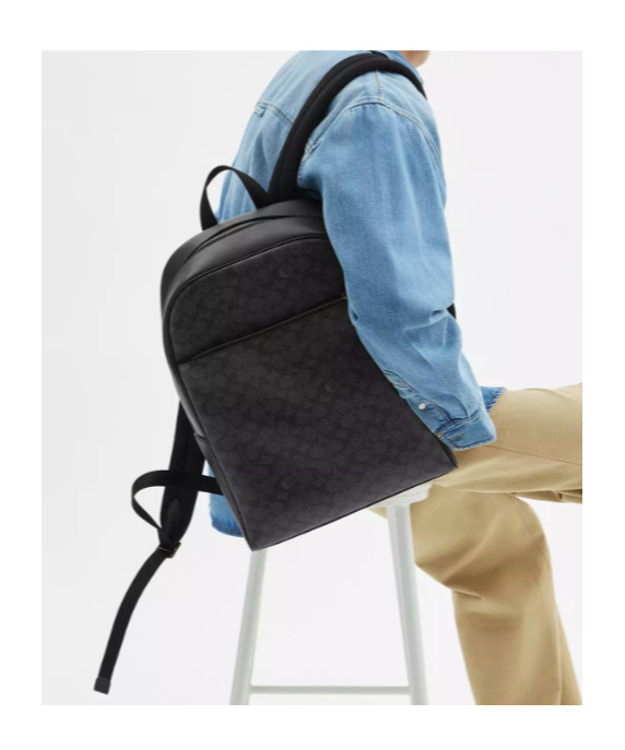Coach Owen Backpack In Signature Canvas