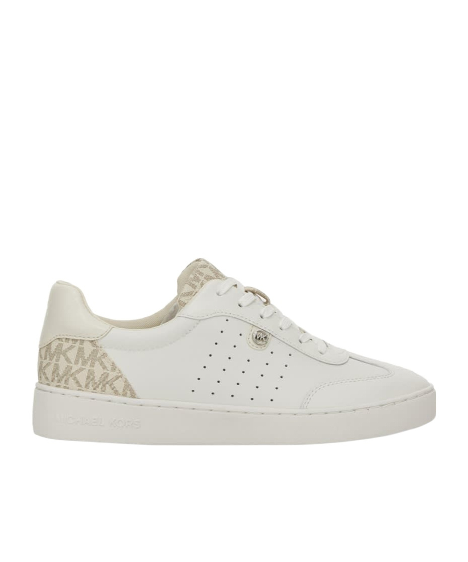 Michael Kors Michael Scotty Lace-up Sneakers In White
