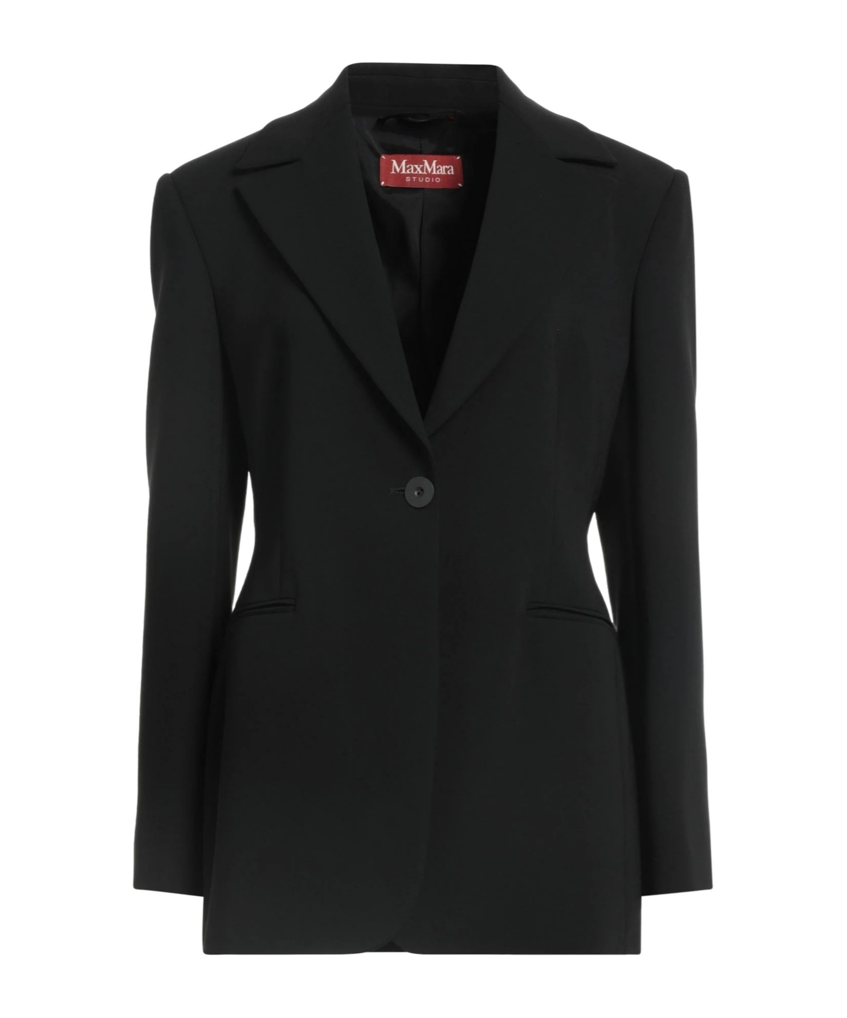 Max Mara Single- Blazer In Black