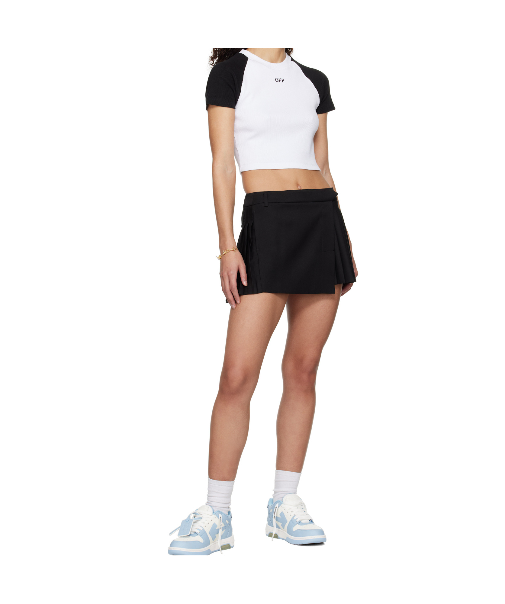 Off-white Camiseta - Blanco In Black