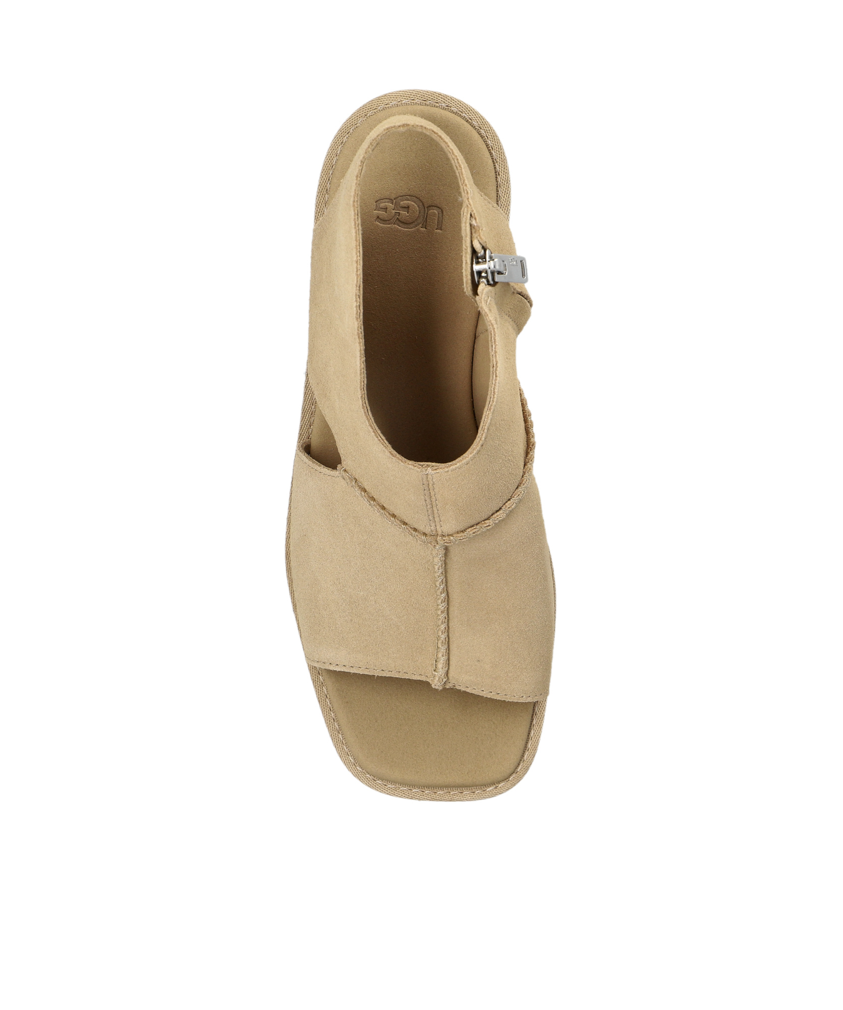 Ugg 80mm New Heights Platform Sandals In Brown