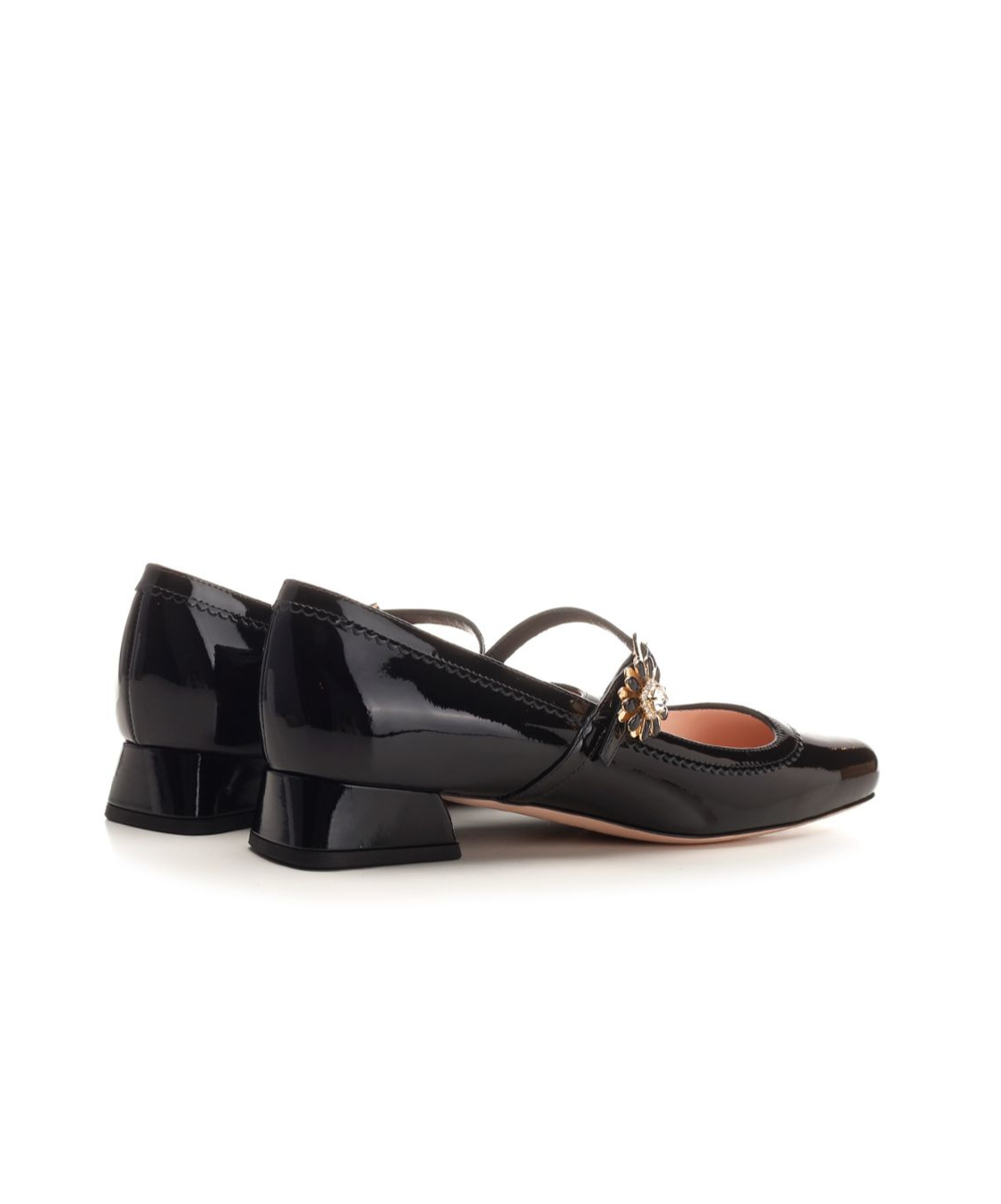 Roger Vivier 25mm Très Vivier Patent Leather Pumps In Black
