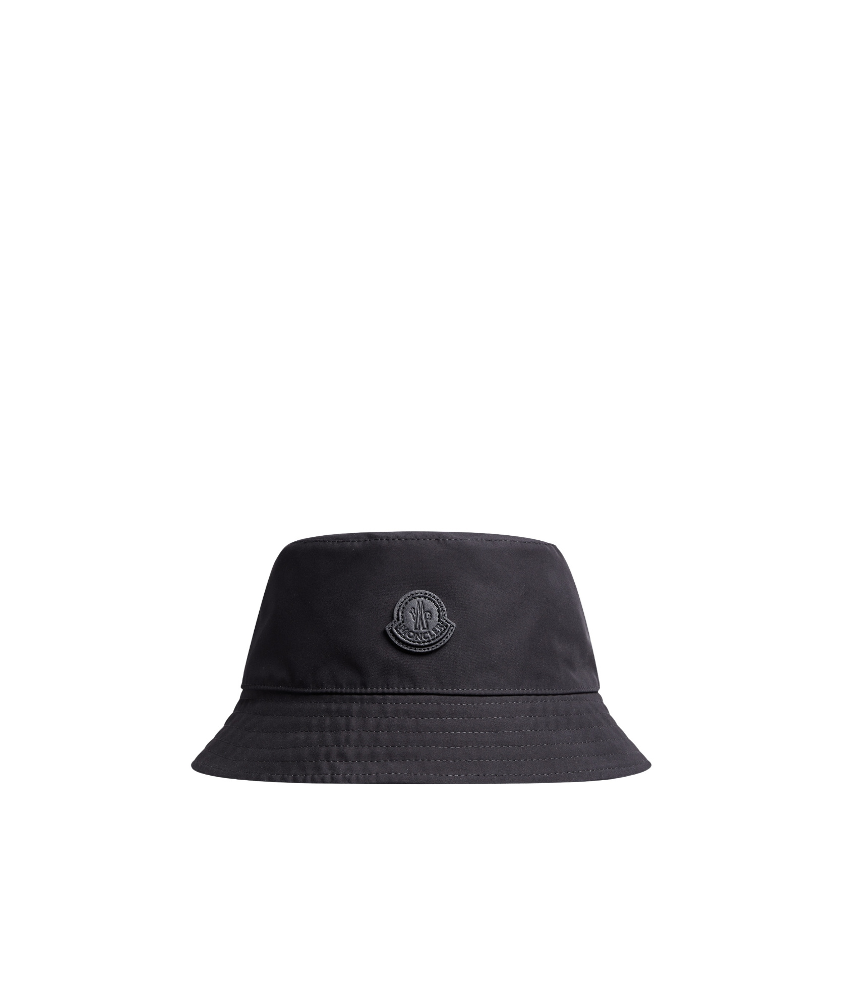 MONCLER MONCLER LOGO PATCH BUCKET HAT
