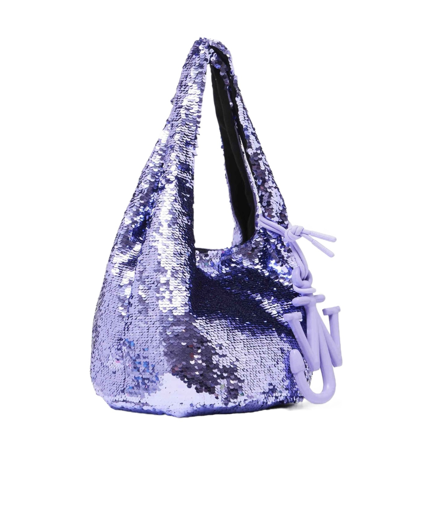 Jw Anderson Mini Sequinned Tote Bag In Blue