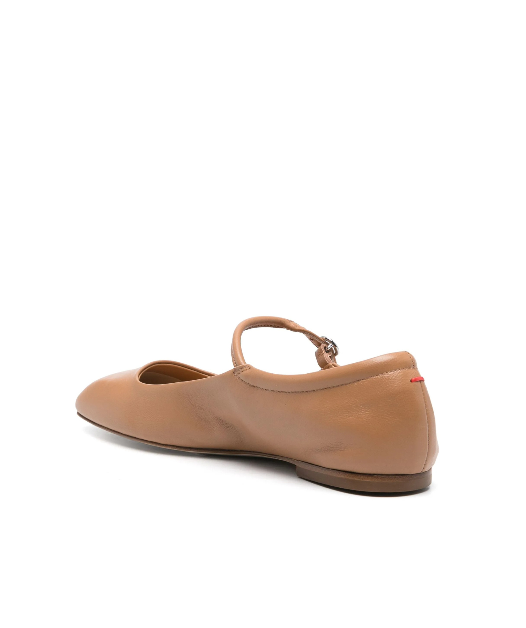 Aeyde Square-toed Ballet Shoes In Nude