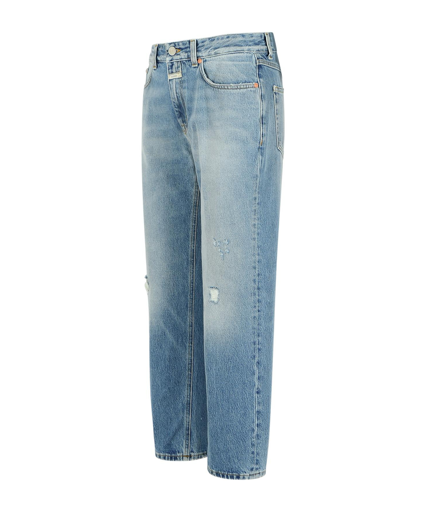 CLOSED BELT-LOOP JEANS