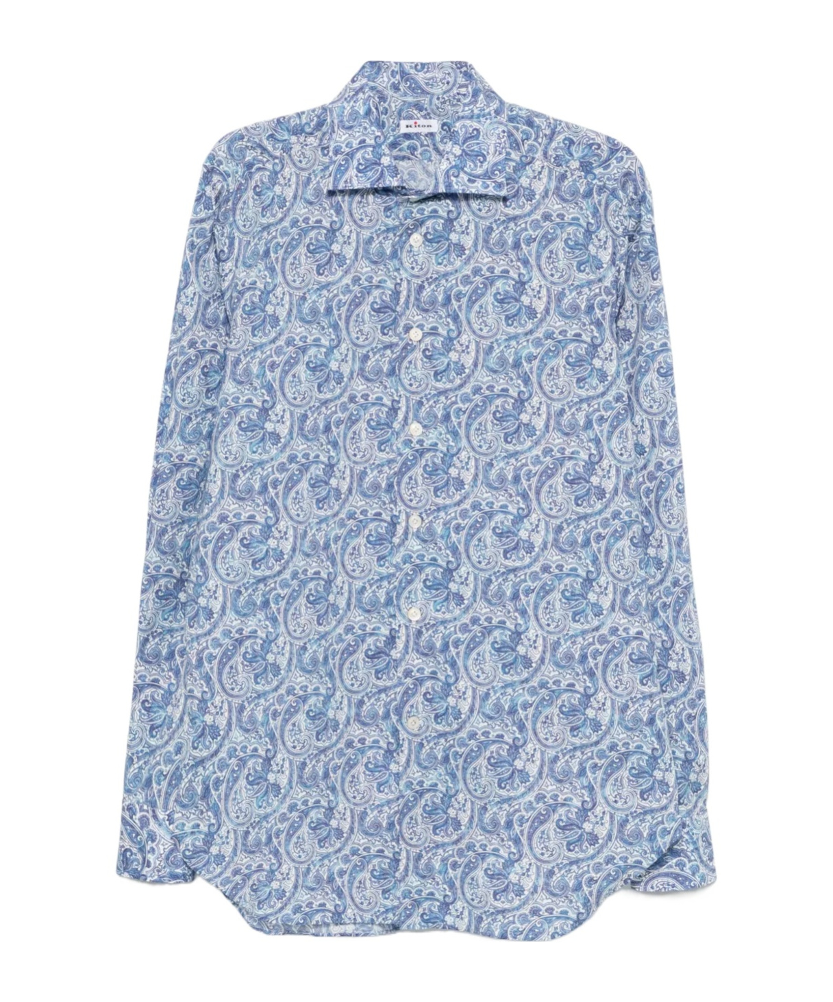 KITON PRINTED SHIRT 