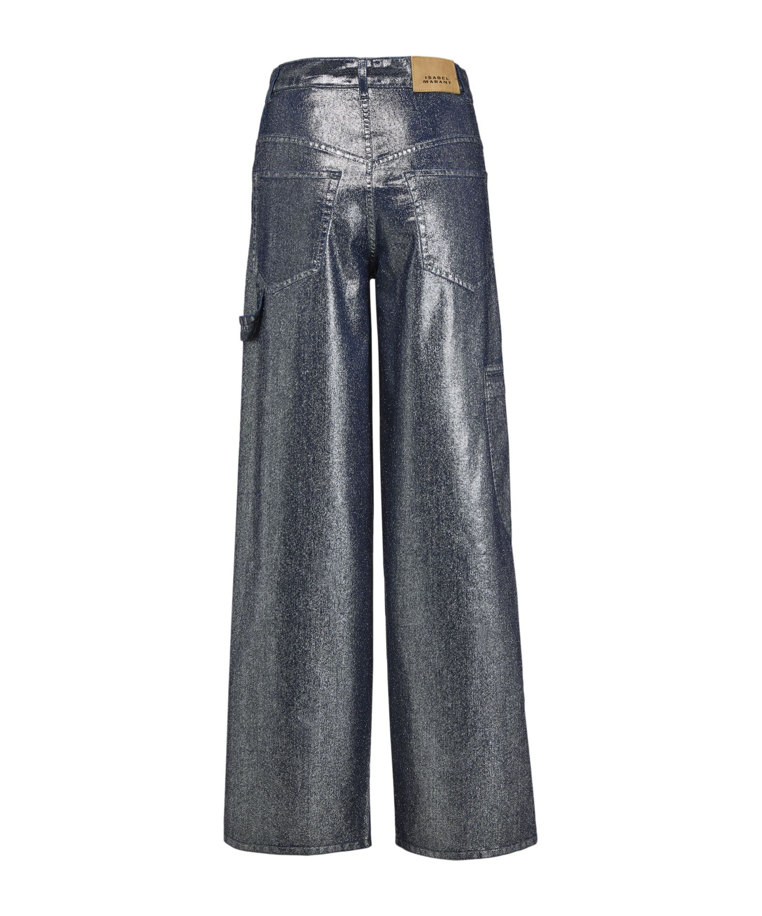 Isabel Marant Étoile Denim Trousers With Belt Loops In Black