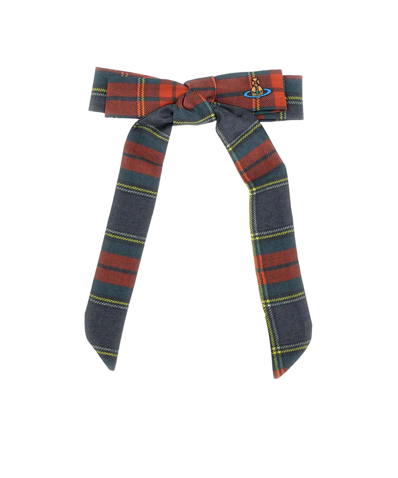 Vivienne Westwood Flyes Hair Clip In Green