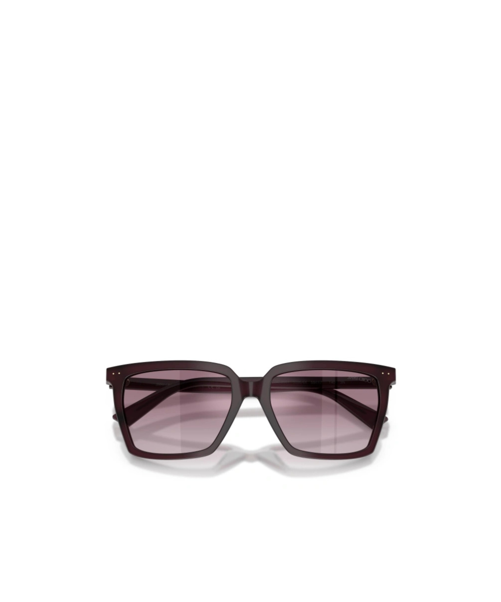 Jimmy Choo Geometric Frame Sunglasses In Multi