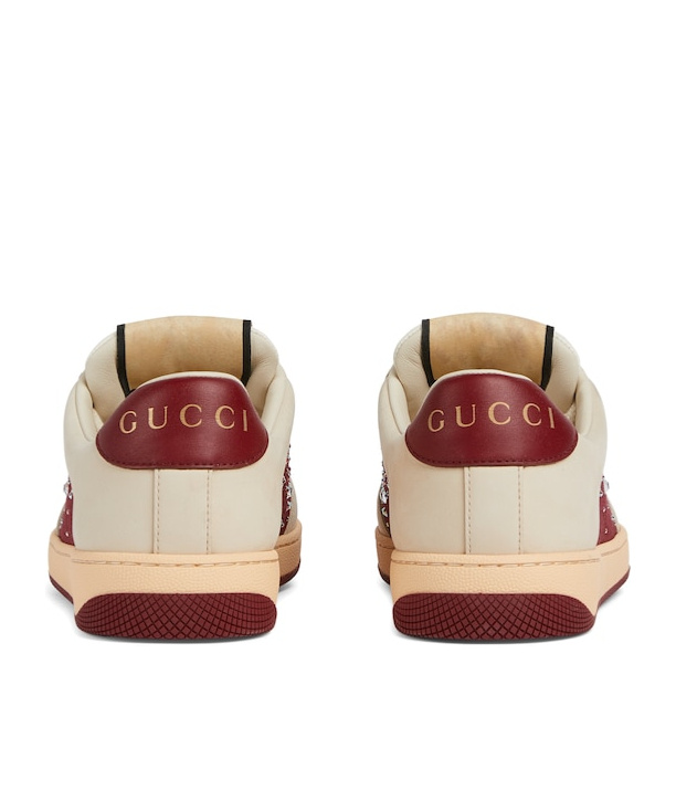 Gucci Women's Gg Crystal Screener Sneaker In Multi