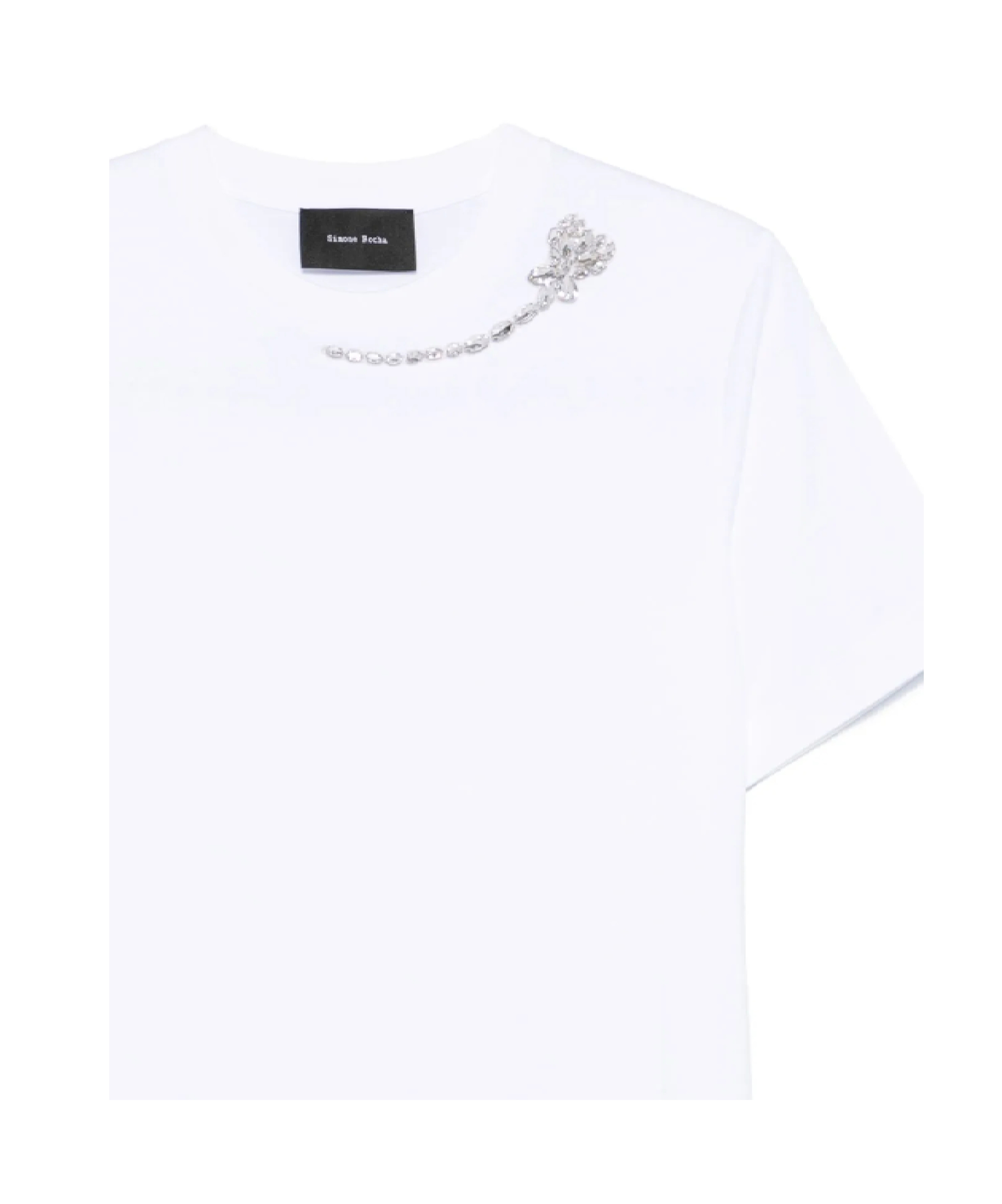 Simone Rocha Cotton T-shirt In White