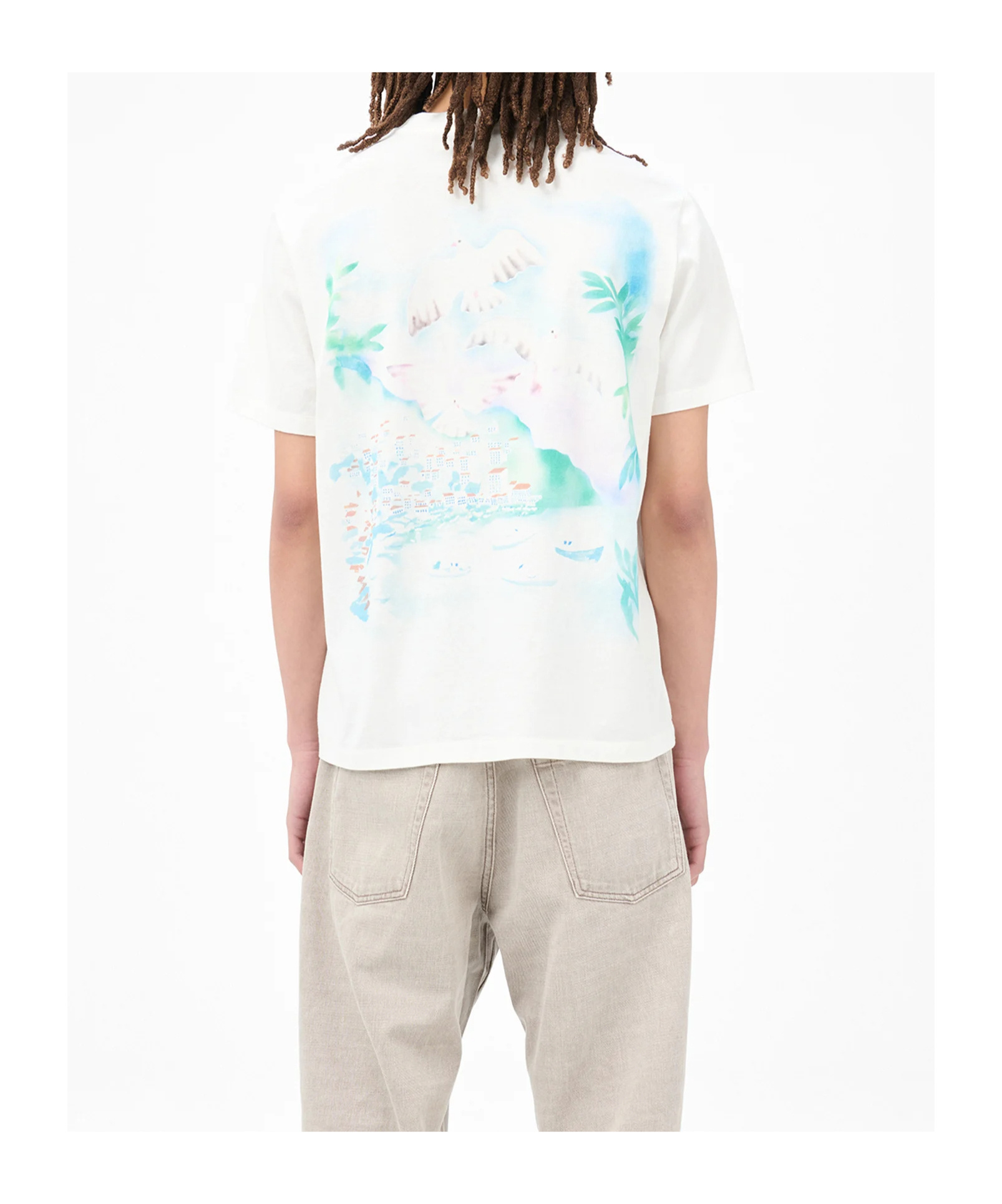 Our Legacy Sea View-print T-shirt