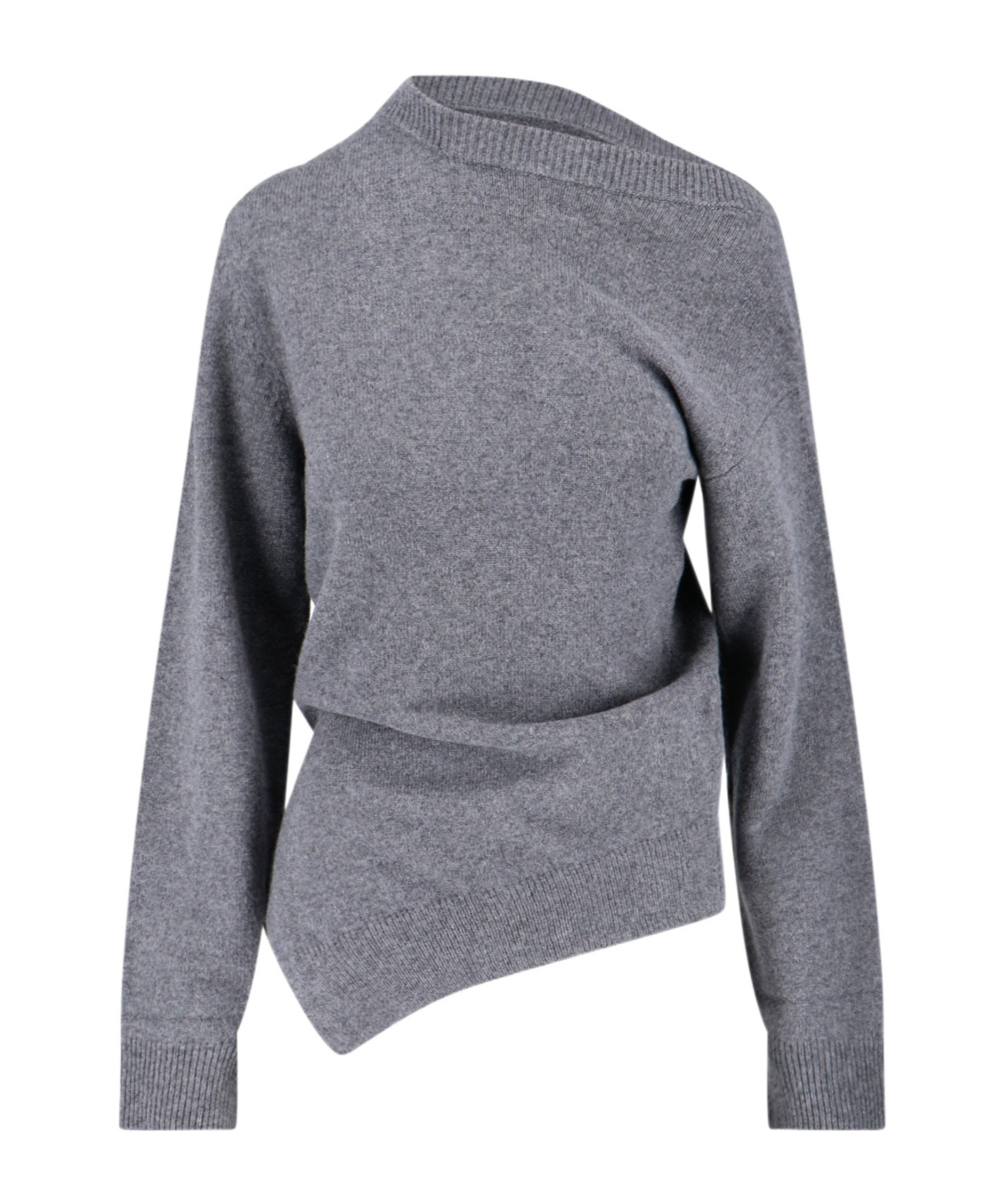 Rohe Asymmetrical Sweater In Gray