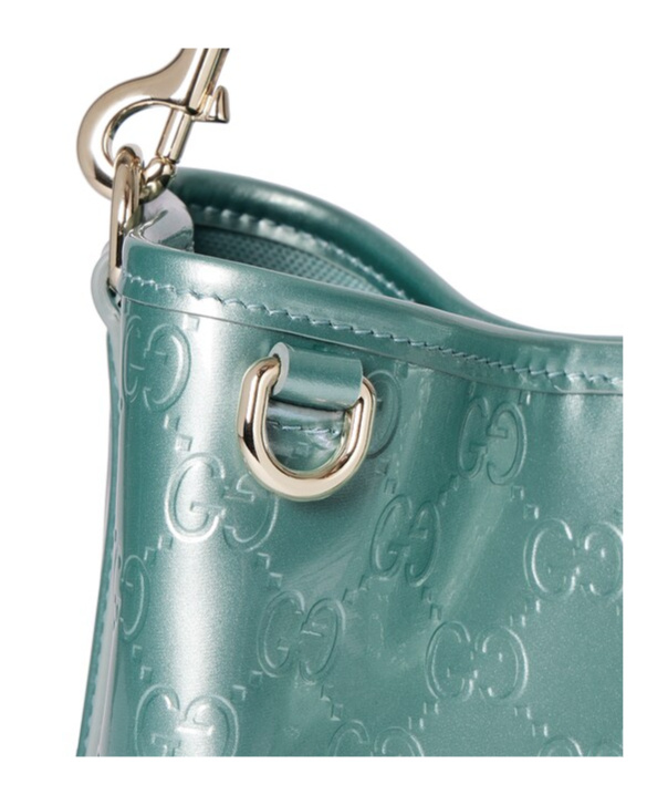 Gucci Gg Emblem Small Bucket Bag In Pattern