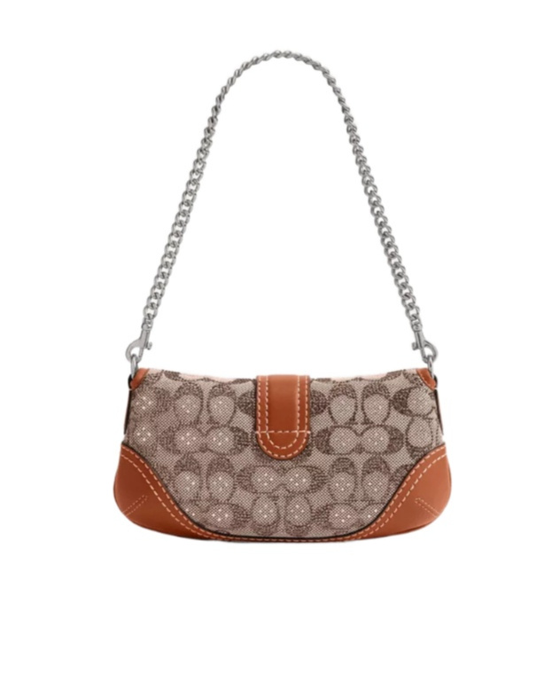 Coach Soho Bag 25 In Crystal Signature Jacquard