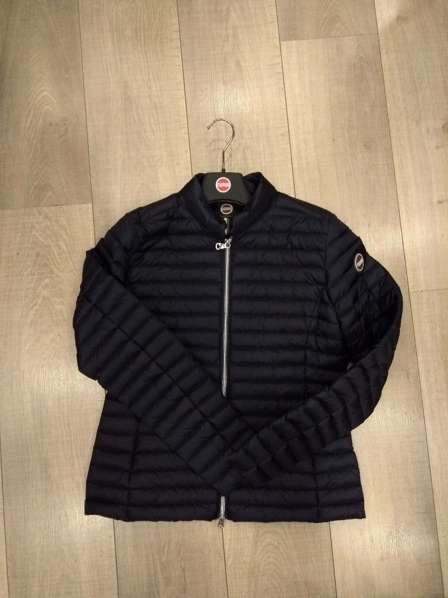 Colmar Quilted Zipper Jacket In Black