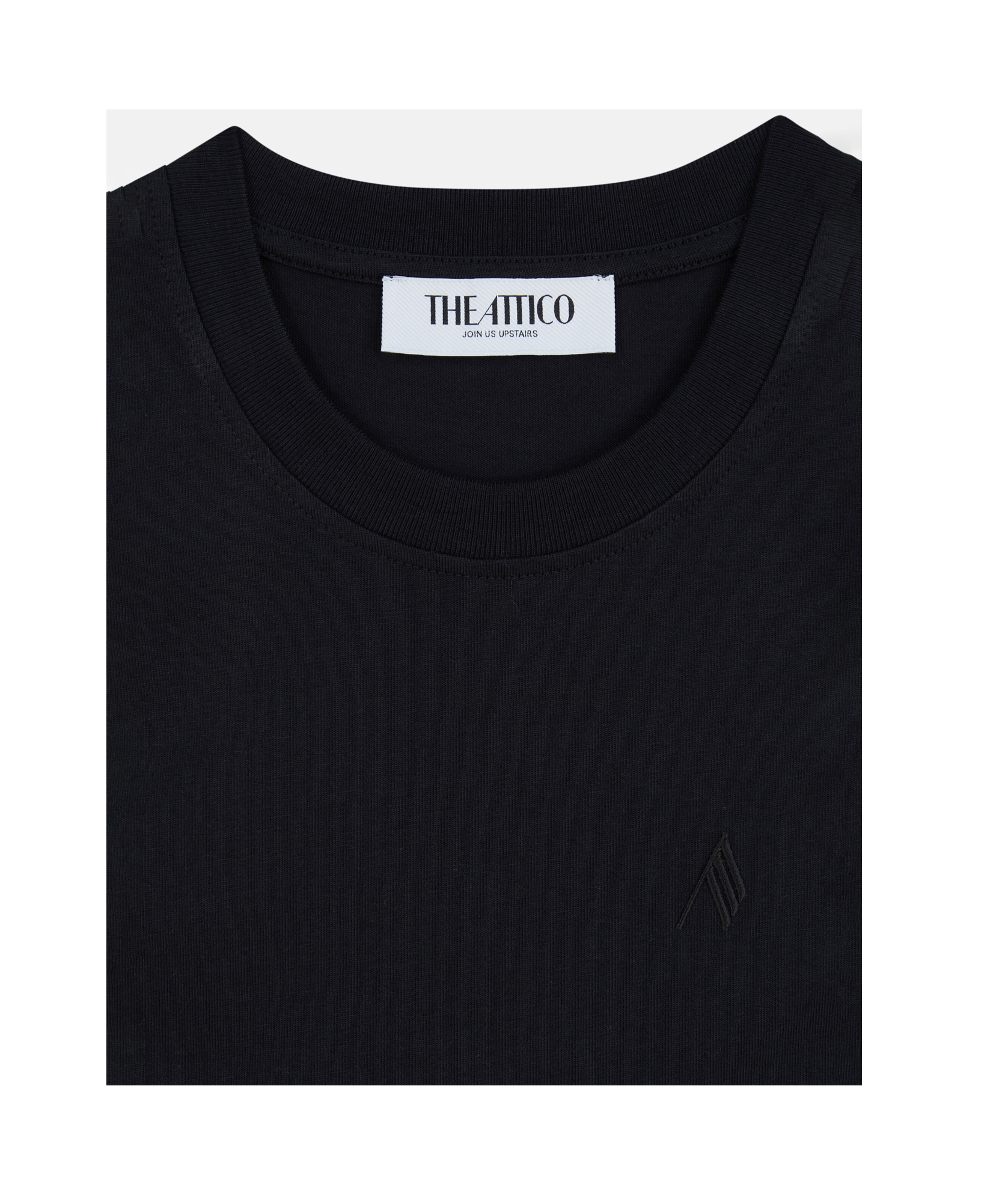 Attico Round-neck Vest In Black