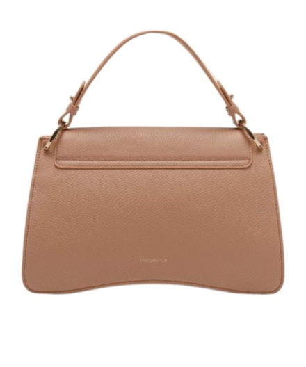 Coccinelle C-me Shoulder Bag In Brown