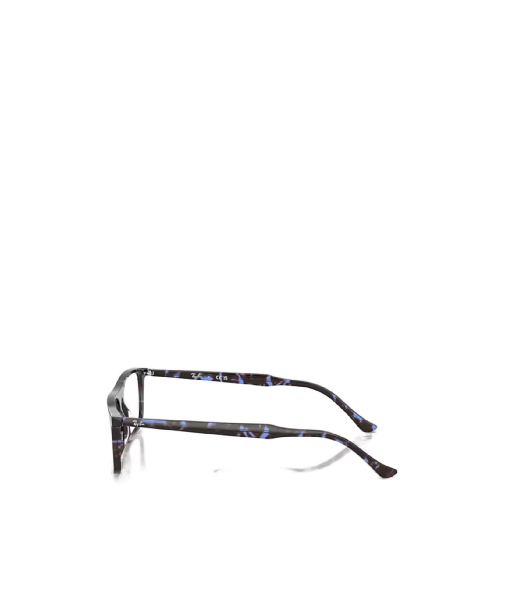 Ray Ban Geometric Frame Plain Mirror In Gray