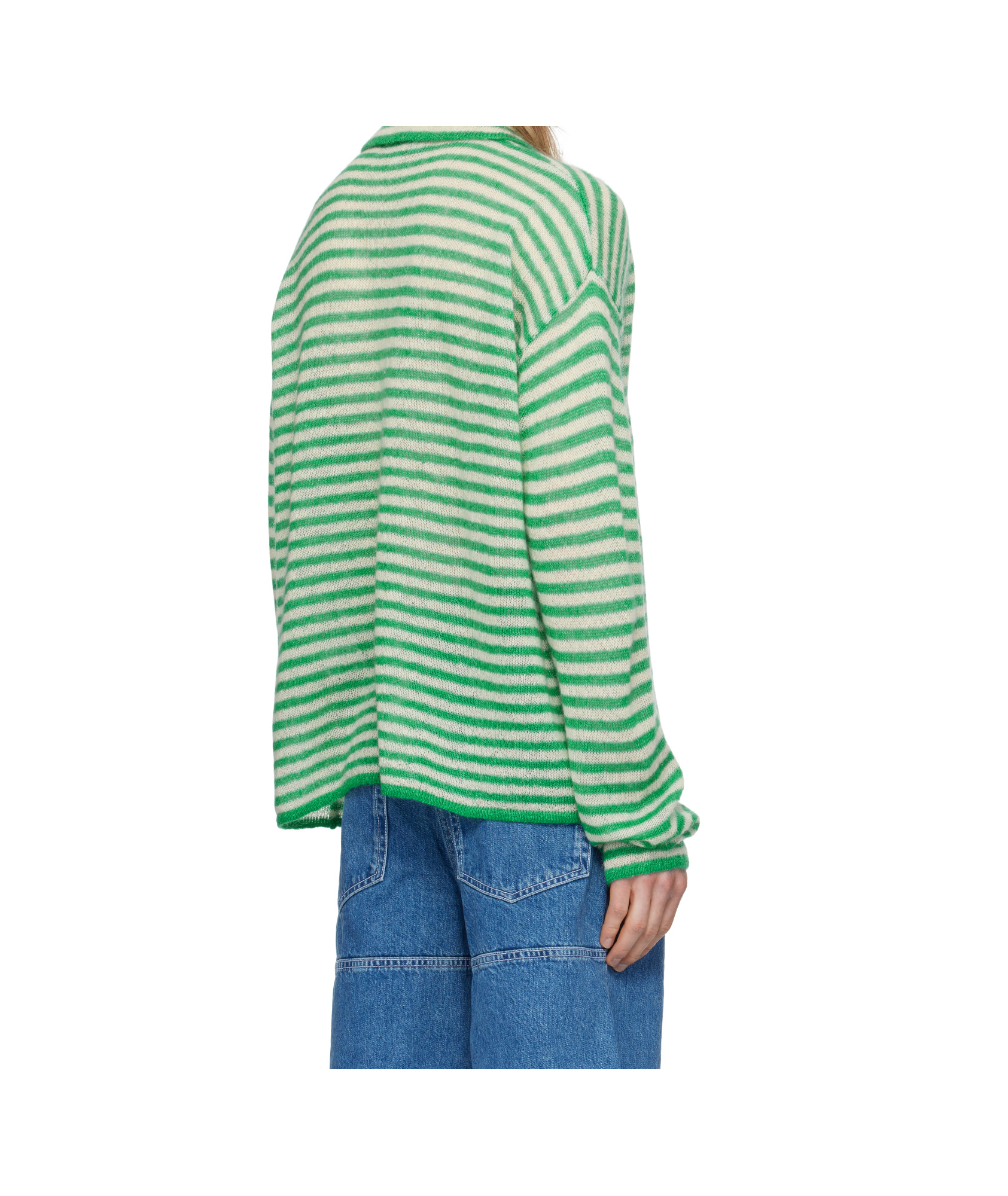Sunnei Long-sleeved Cardigan In Green