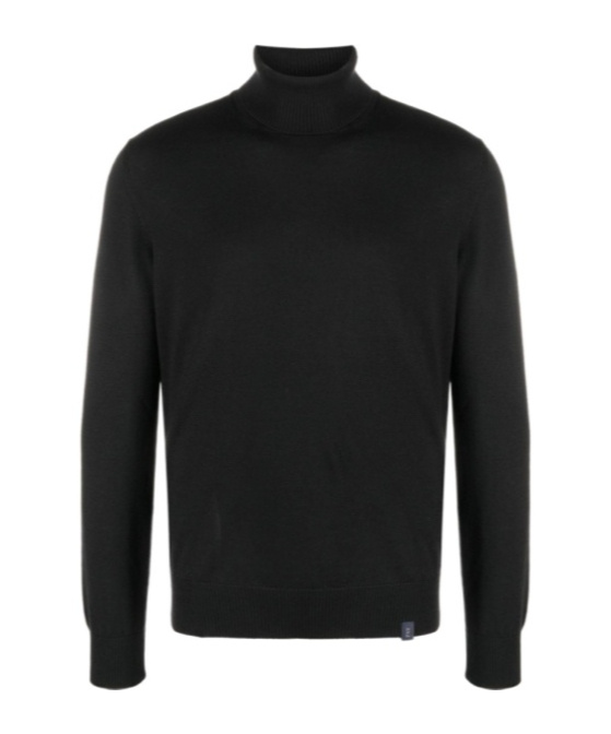Fay Turtleneck Sweater In Black