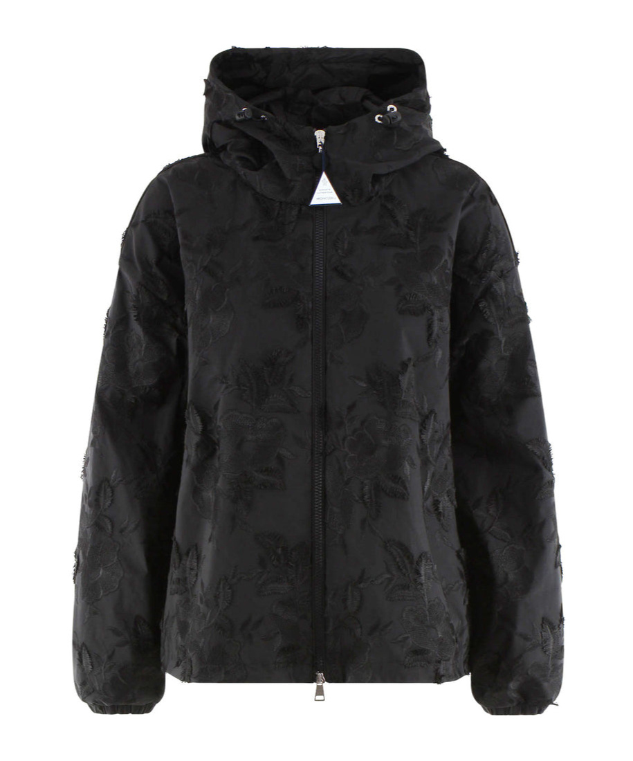 Moncler Charmeil Hooded Jacket In Black