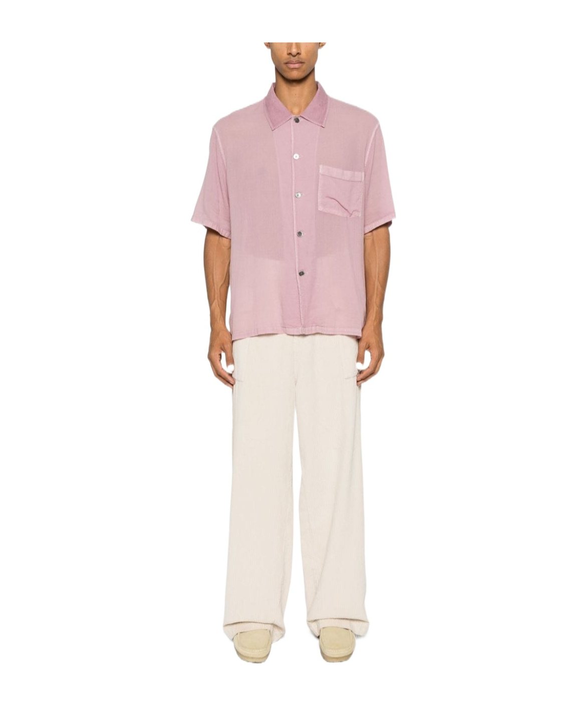 Shop Barena Venezia Caorloto Demi Trousers In White