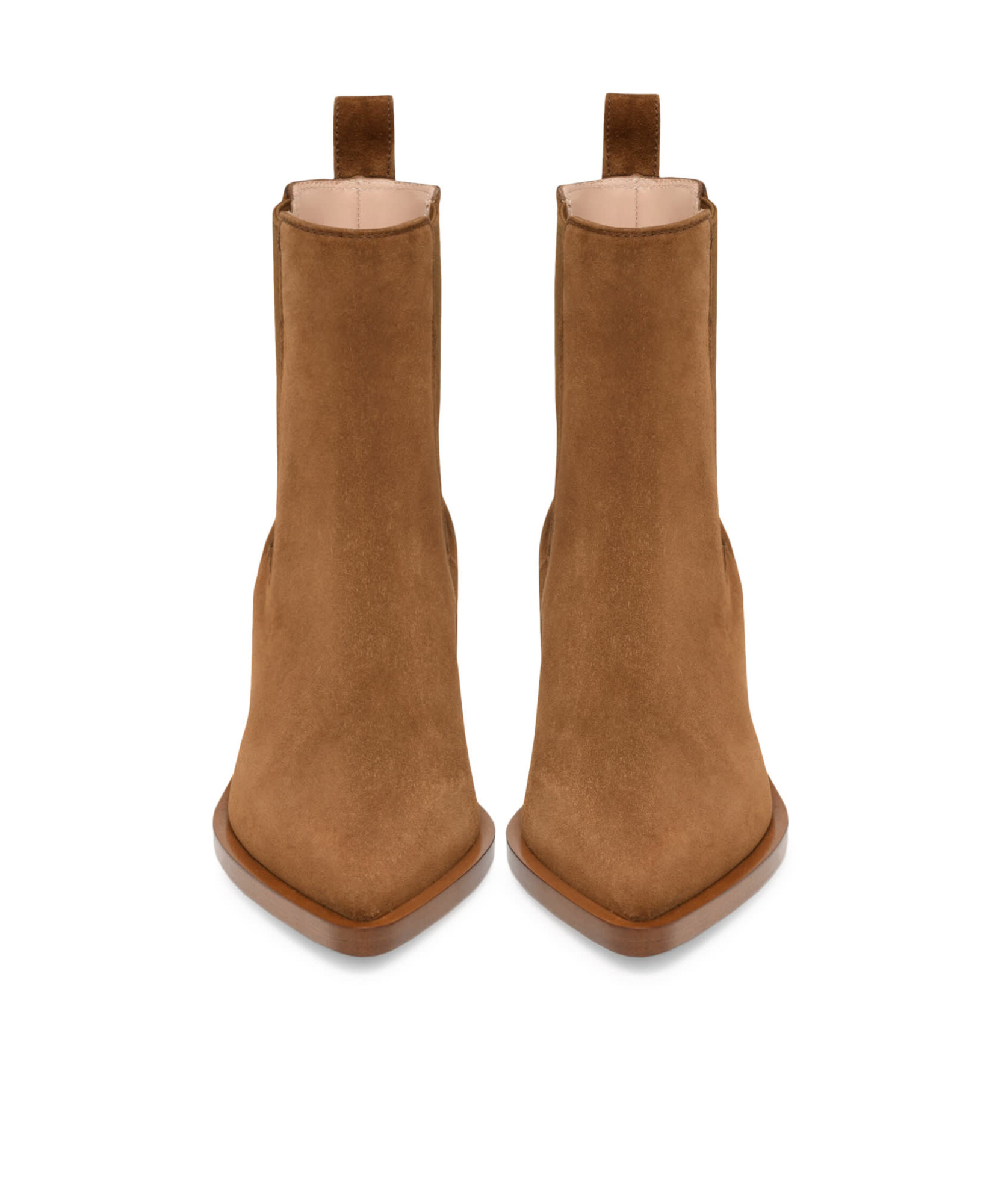 Gianvito Rossi Brown Wylie Ankle Boots In Brown