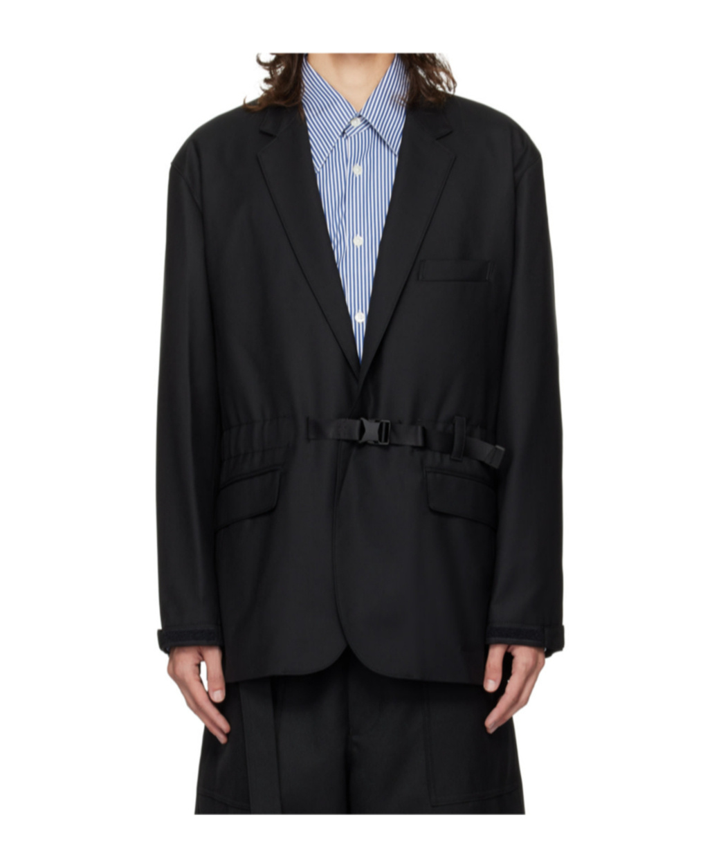 Comme Des Garçons Adjustable Waist Strap Jacket