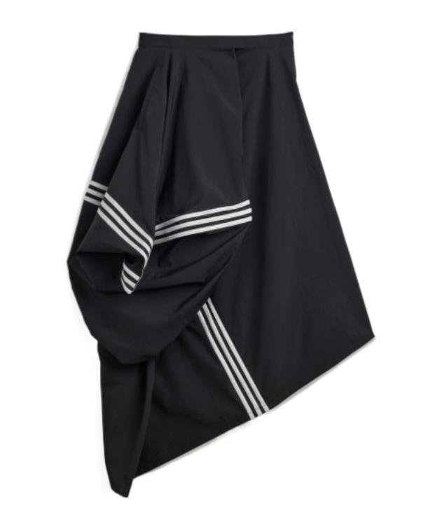 Y-3 3-stripes Skirt In Black