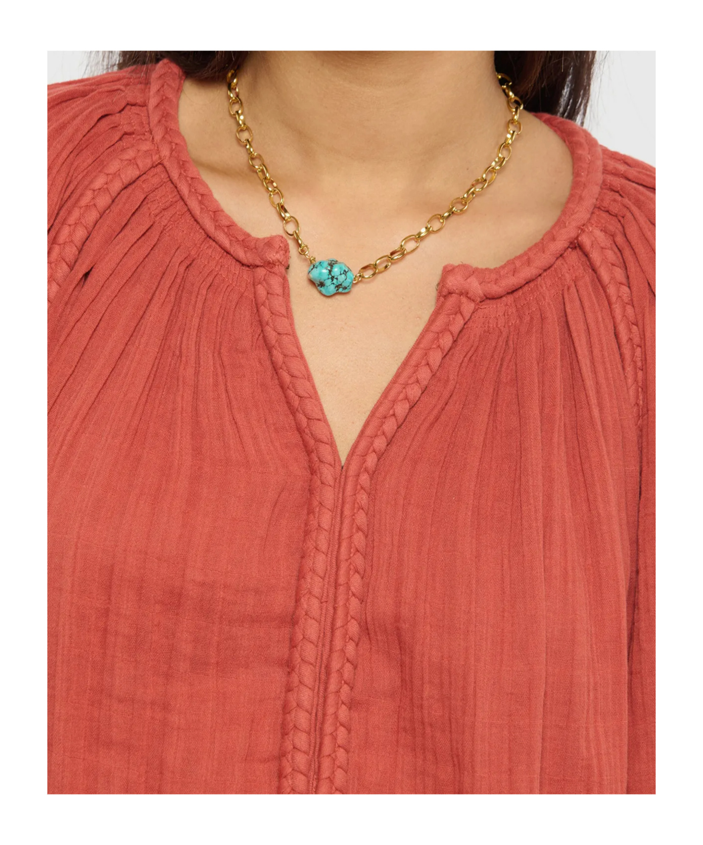 Isabel Marant Crew Neck Top In Red