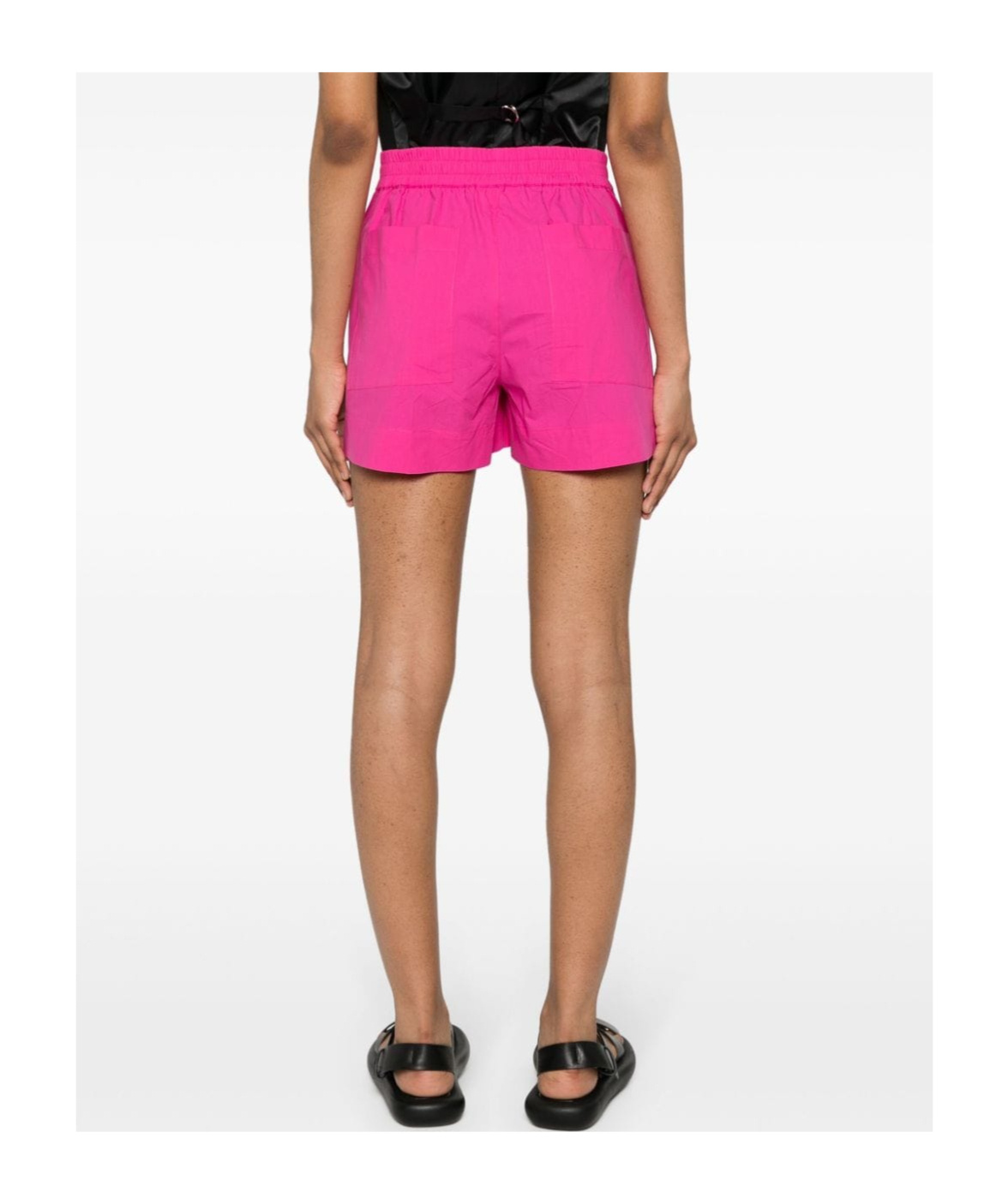 P.a.r.o.s.h Elasticated-waist Cotton Shorts