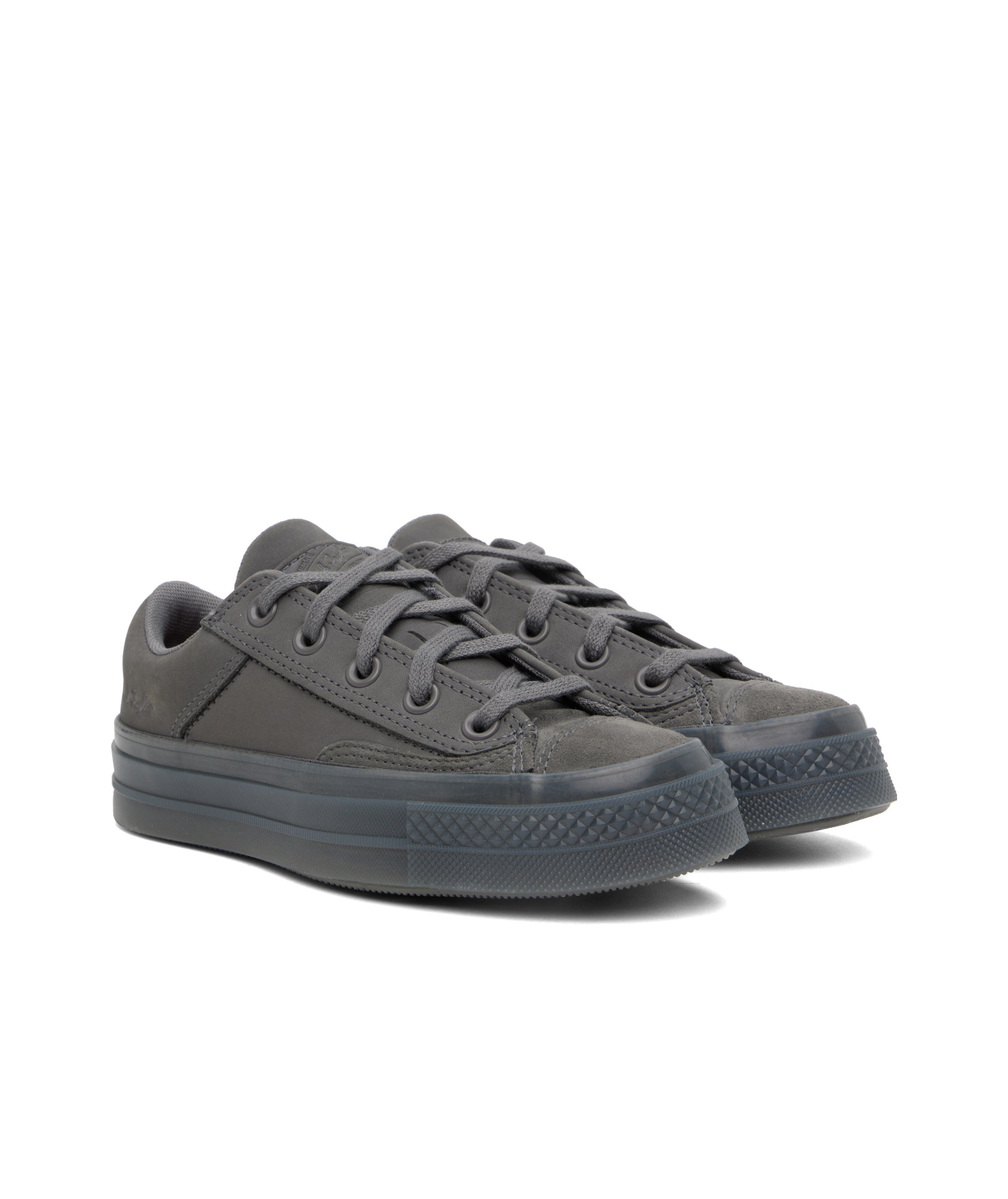 Converse Lace-up Low-top Sneakers In Black