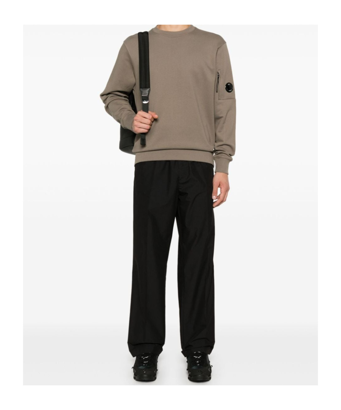 C.P. COMPANY LONG-SLEEVED SWEATER 