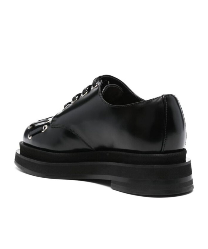 Shop Simone Rocha Heart-toe Platform Shoes In Black