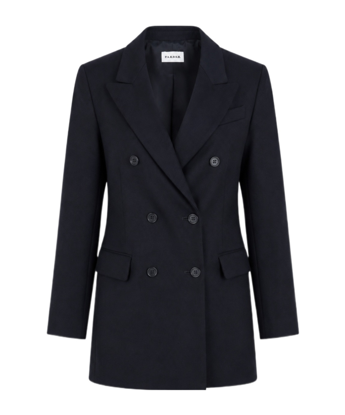 P.a.r.o.s.h Double-breasted Blazer In Blue