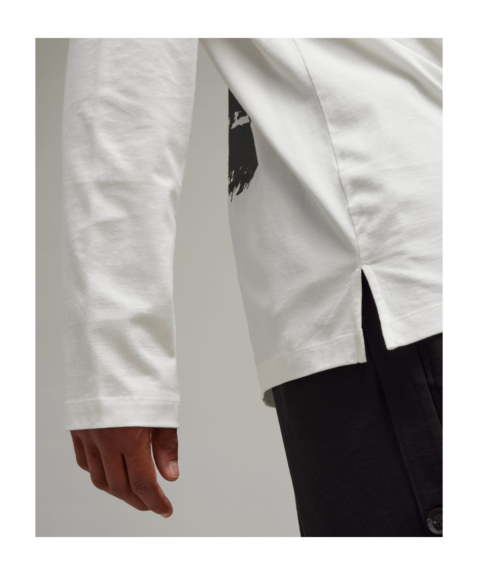 Y-3 Oversized T-shirt With Short Sleeves And Crew Neck In White