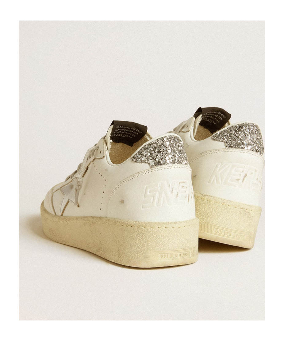 Golden Goose Ball Star 2 Sneakers In Nude