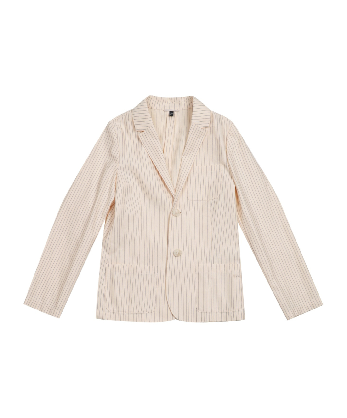 Emporio Armani Long-sleeved Coat In Nude
