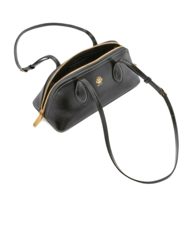 Bally Ray Minibag In Black Leather In Black