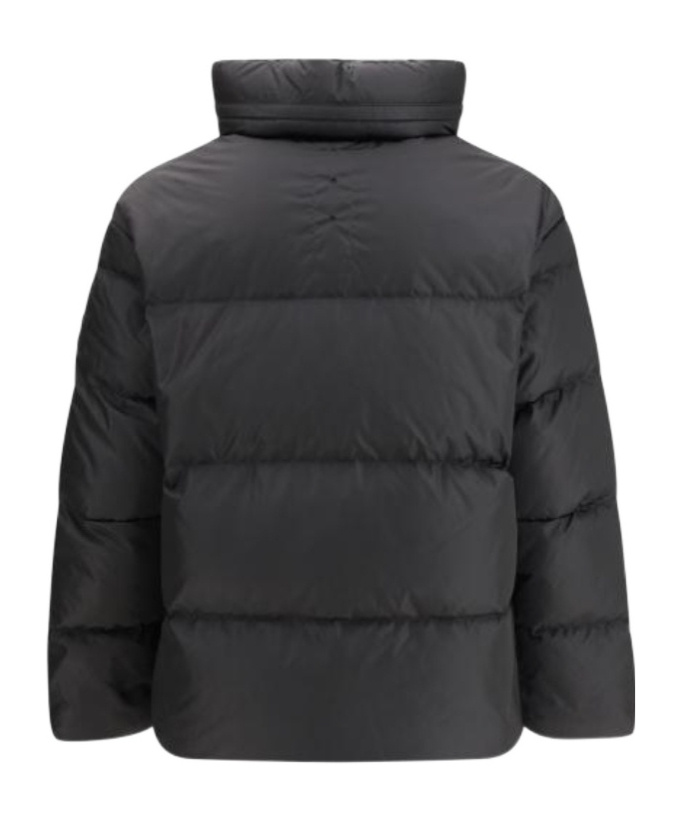 Premiata Padded Nylon Down Jacket In Gray